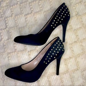 Charcoal/Black Massimo heels